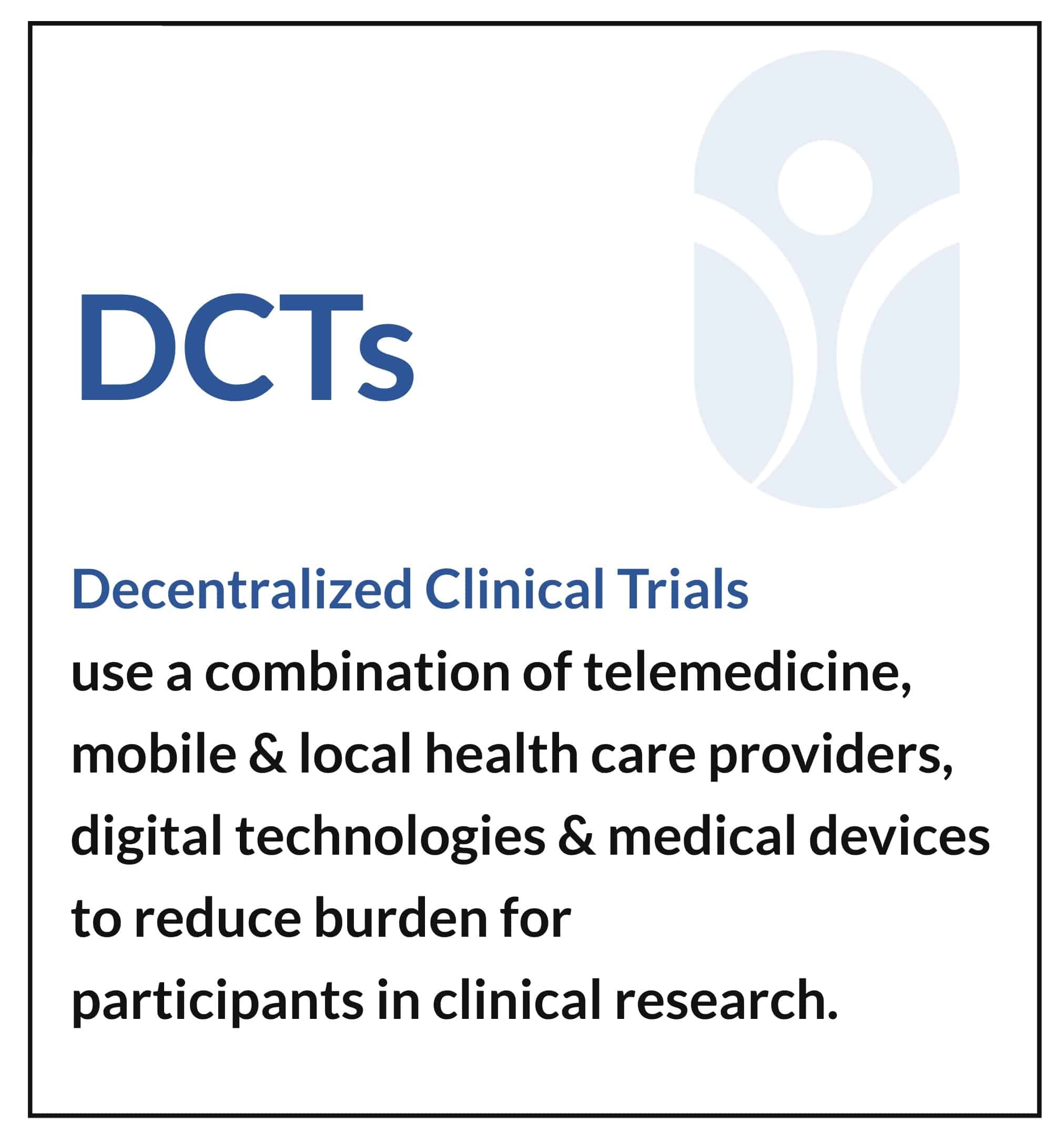 Understanding DCTs: Decentralized Clinical Trials - CISCRP